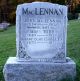 Photo of headstones/thumb_John MacLennan 1834-1902 hdstn Innisfil Sixth Line cem